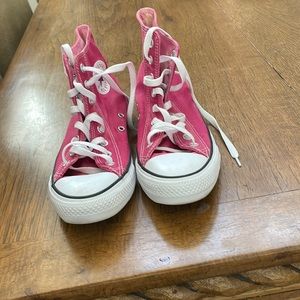 Women’s Custom Dyed Magenta Converse size 9